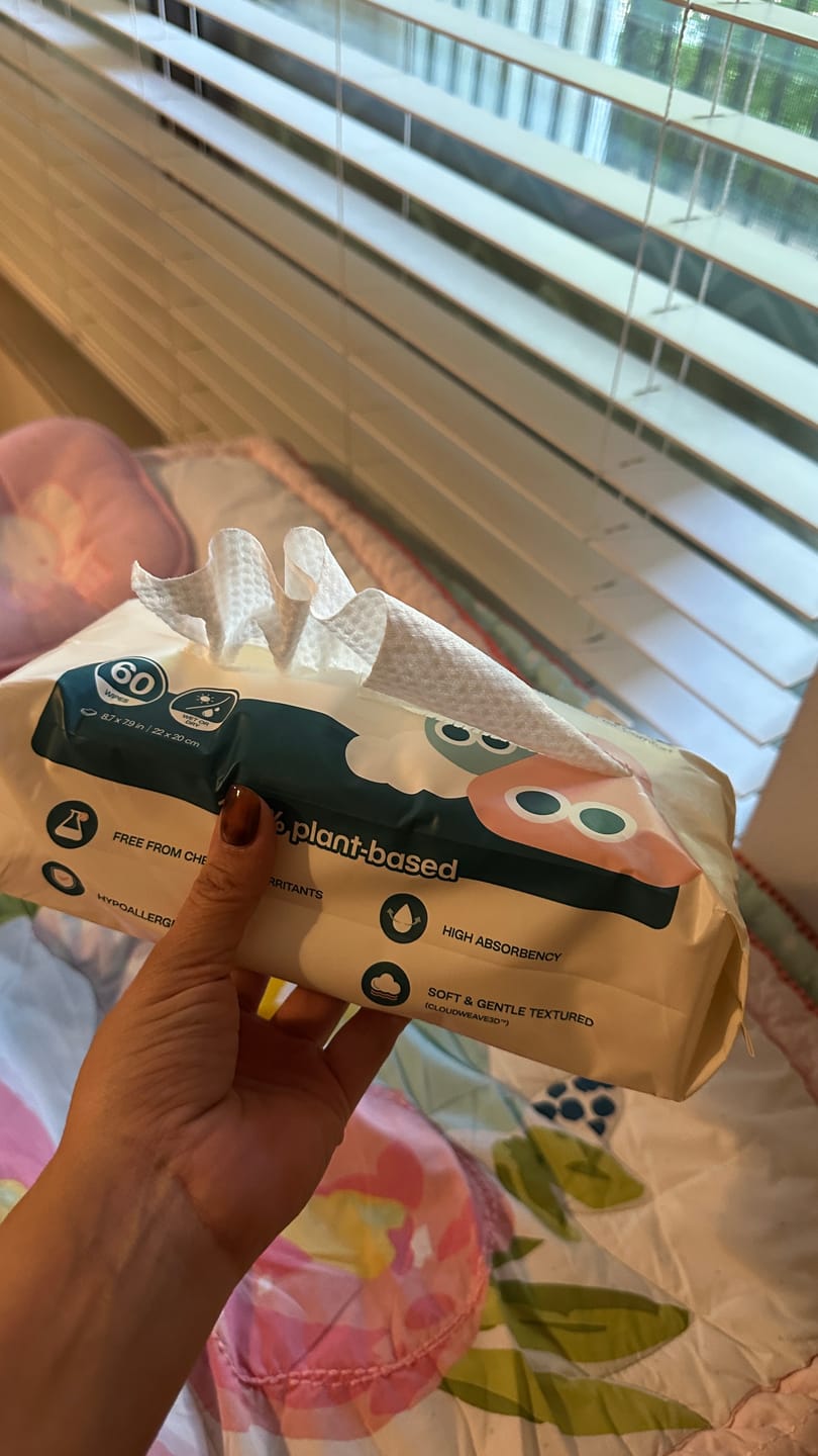 Customer photo review of Wispy Duo Wipes (Dry)