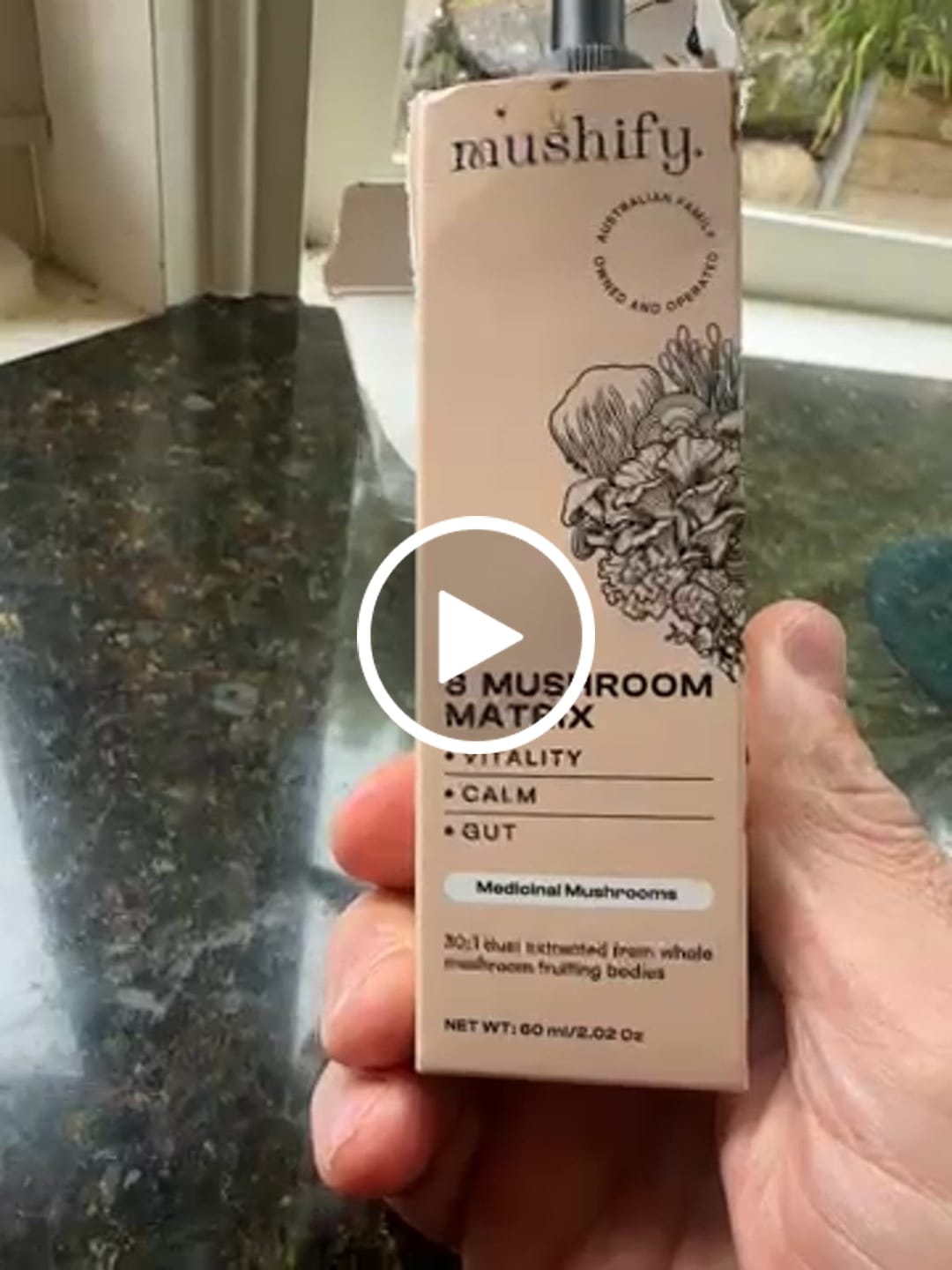 Customer video review of 8-Mushroom Matrix - Vitality
