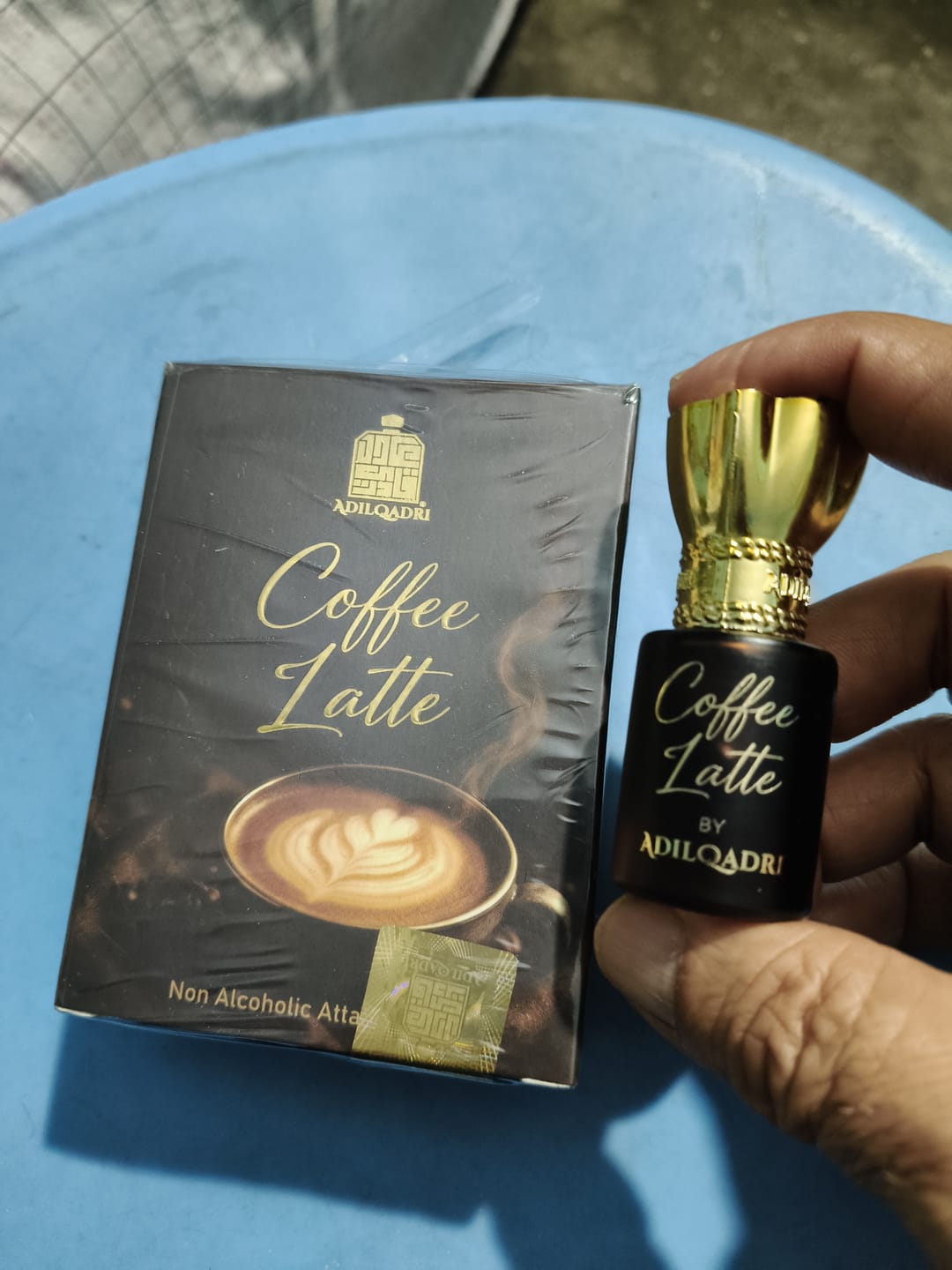Customer photo review of Coffee Latte Luxury Attar Perfume 5.5 ML