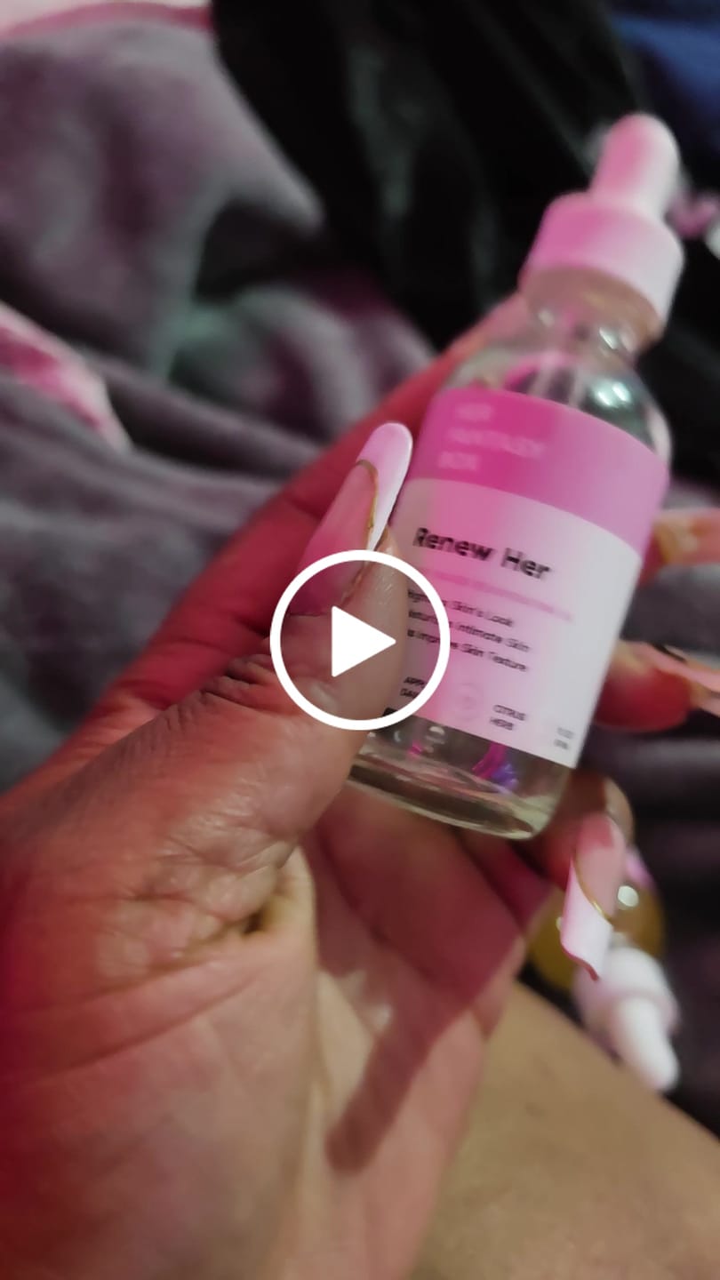 Customer video review of Her Fantasy Box Renew Her Yoni Oil - For Dryness, Ingrown Hair, Dark Marks & Scars