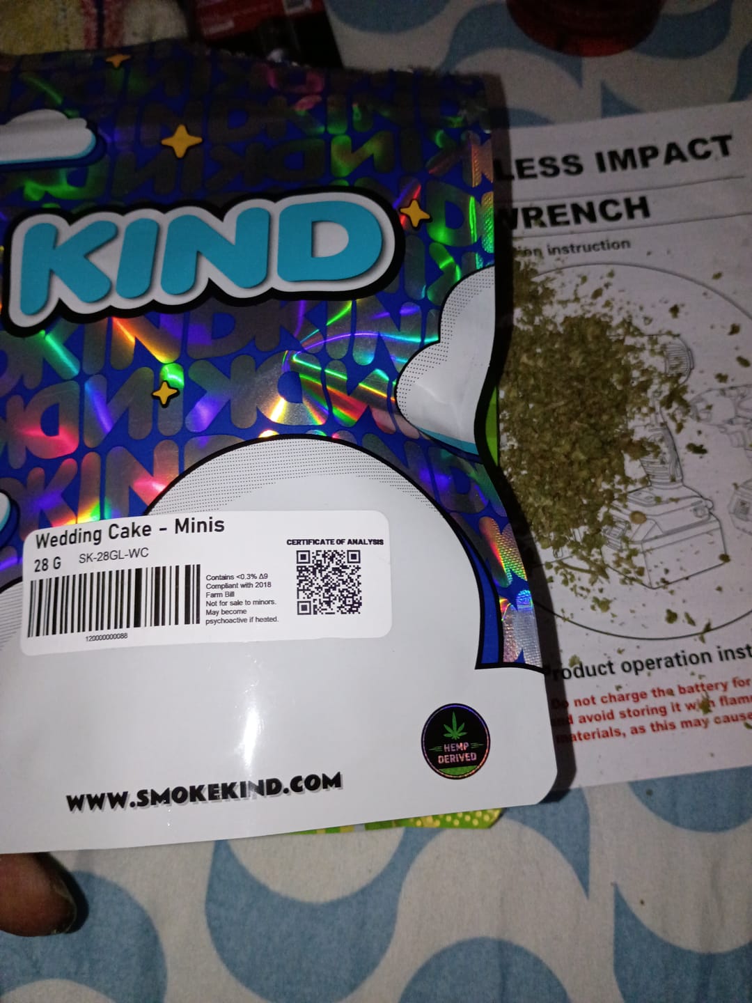 Customer photo review of Wedding Cake - Minis - 28 Grams - Indica