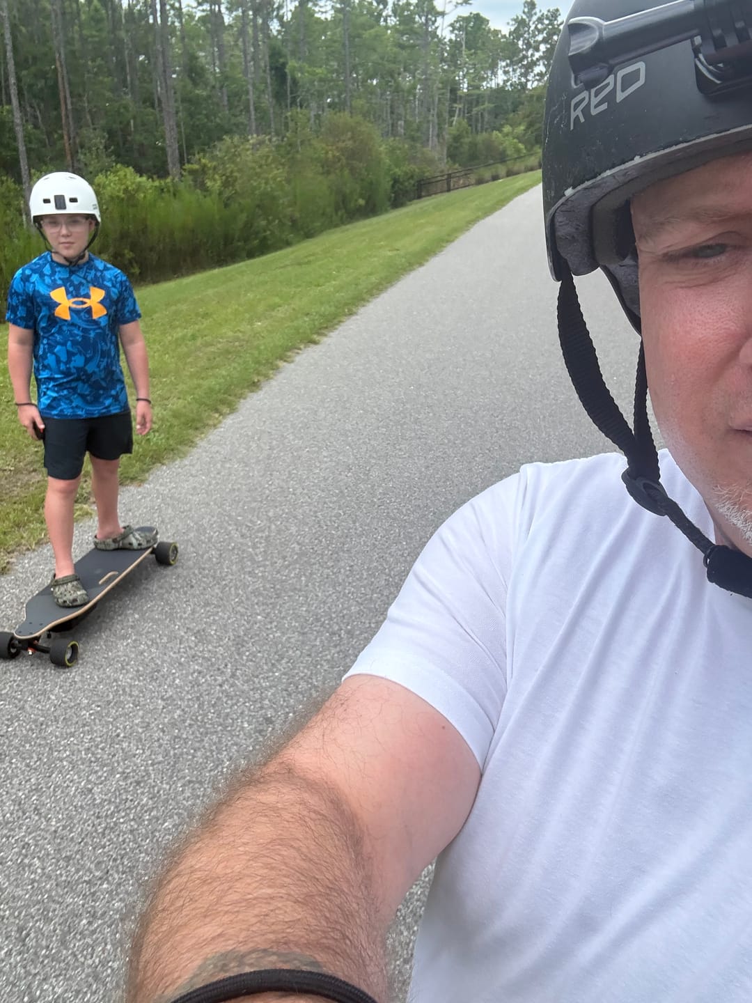 Customer photo review of Refurbished Skateboard(the US only)