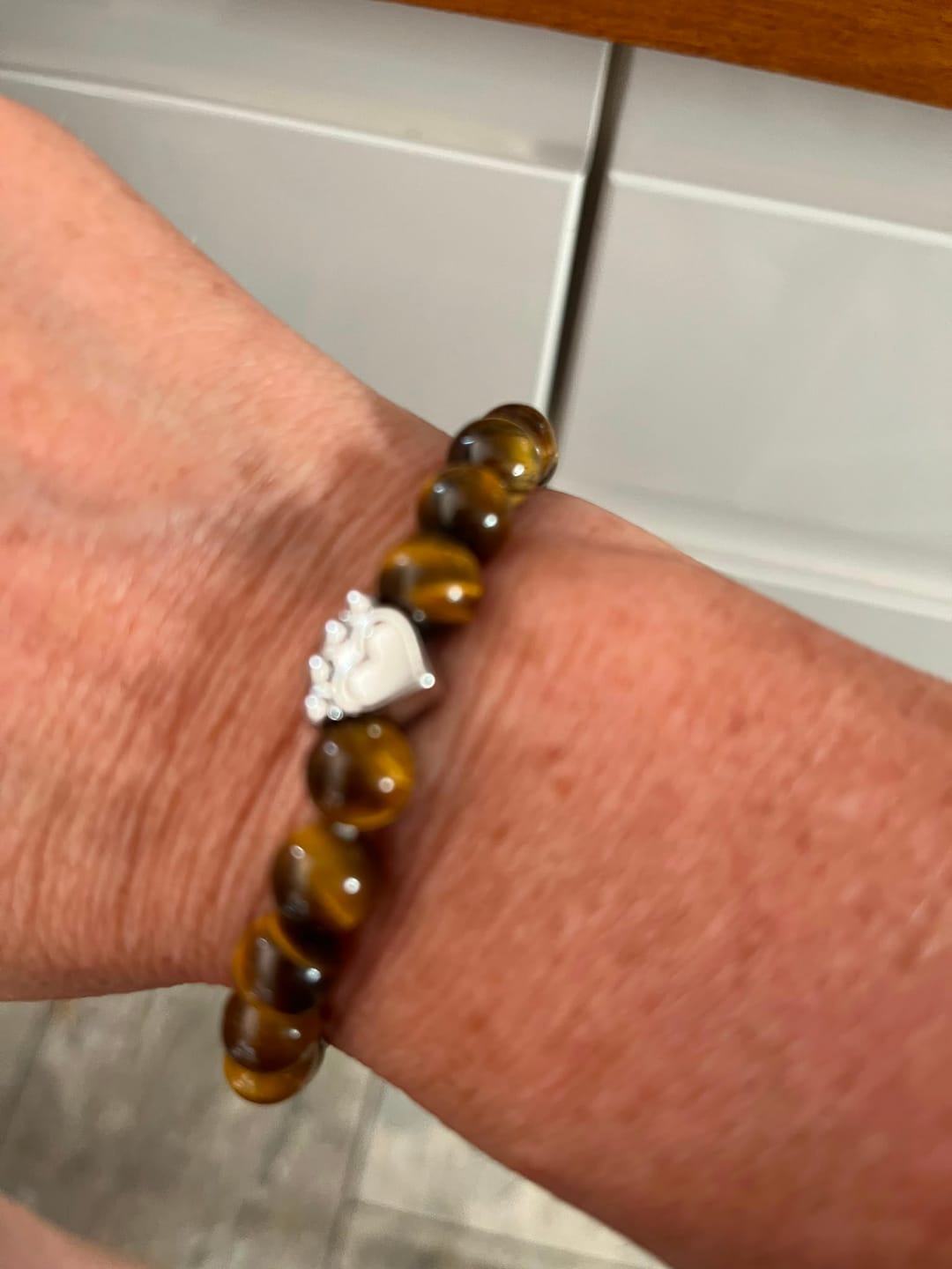 Customer photo review of Help For Paws™ Bracelet In Brown