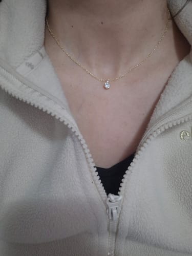 Customer photo review of COLLAR DIAMANTE MES ABRIL