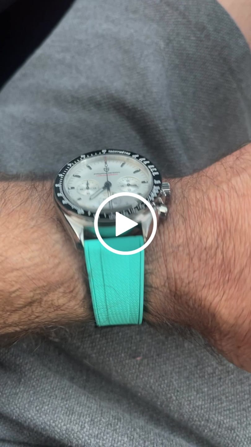 Customer video review of Shark Skin Rubber - Turquoise