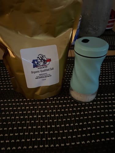 Customer photo review of Hand Harvested / Organic Qualified Salt
