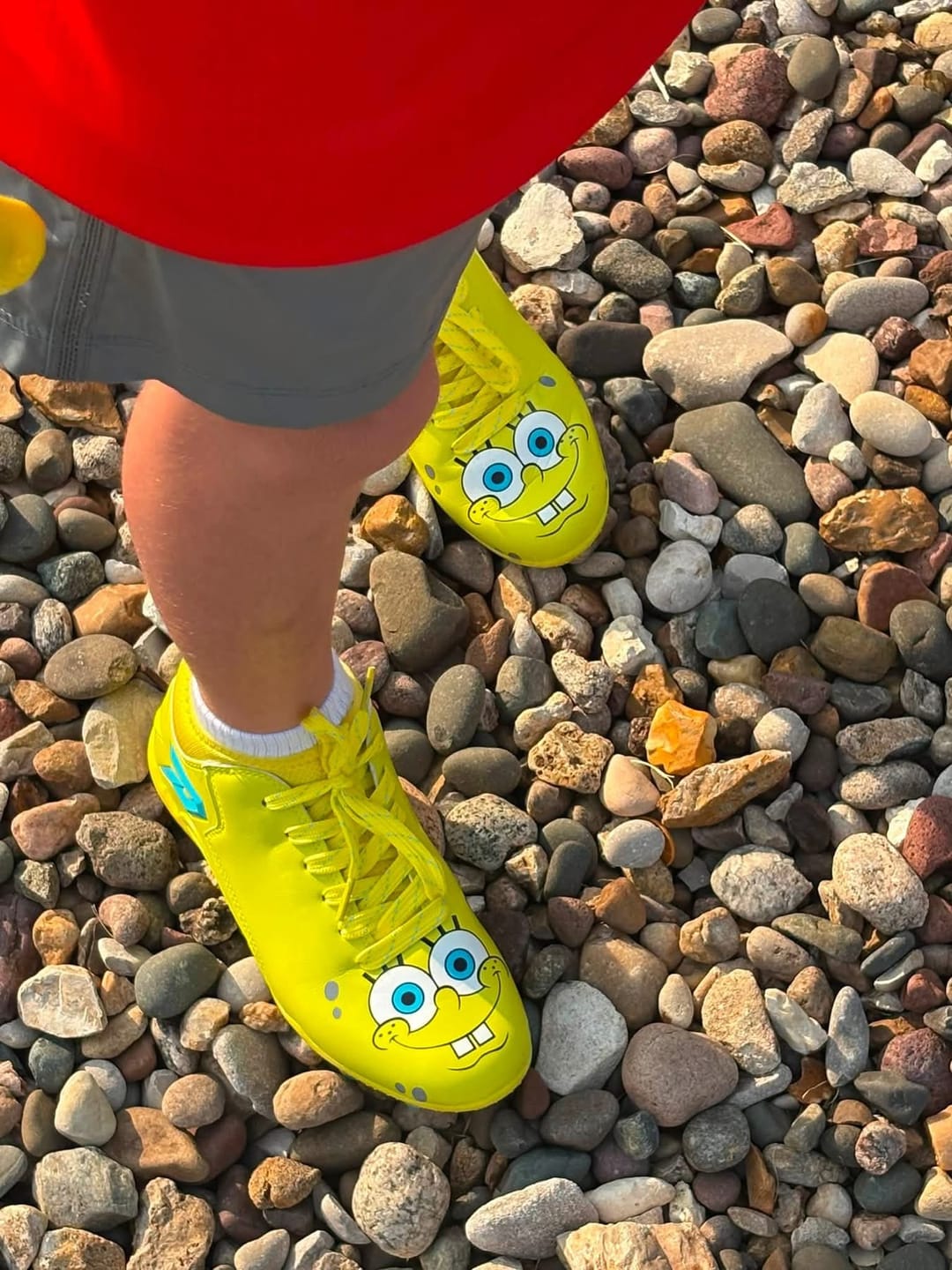Customer photo review of SpongeBob Football Cleats - Quantum Speed 2.0 by Phenom Elite