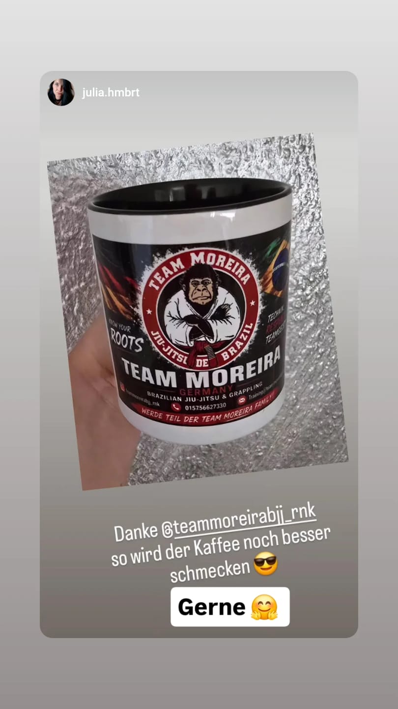 Customer photo review of TassenExpress - Becher Keramik Tasse mit Logo bedruckt 325ml Firmenlogo
