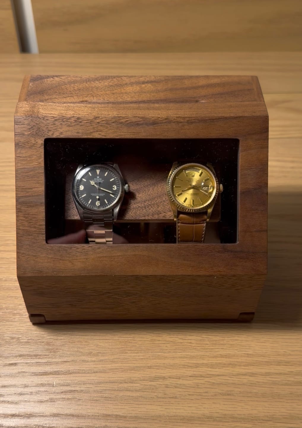 Customer photo review of WHALER 2-SLOT WATCH BOX