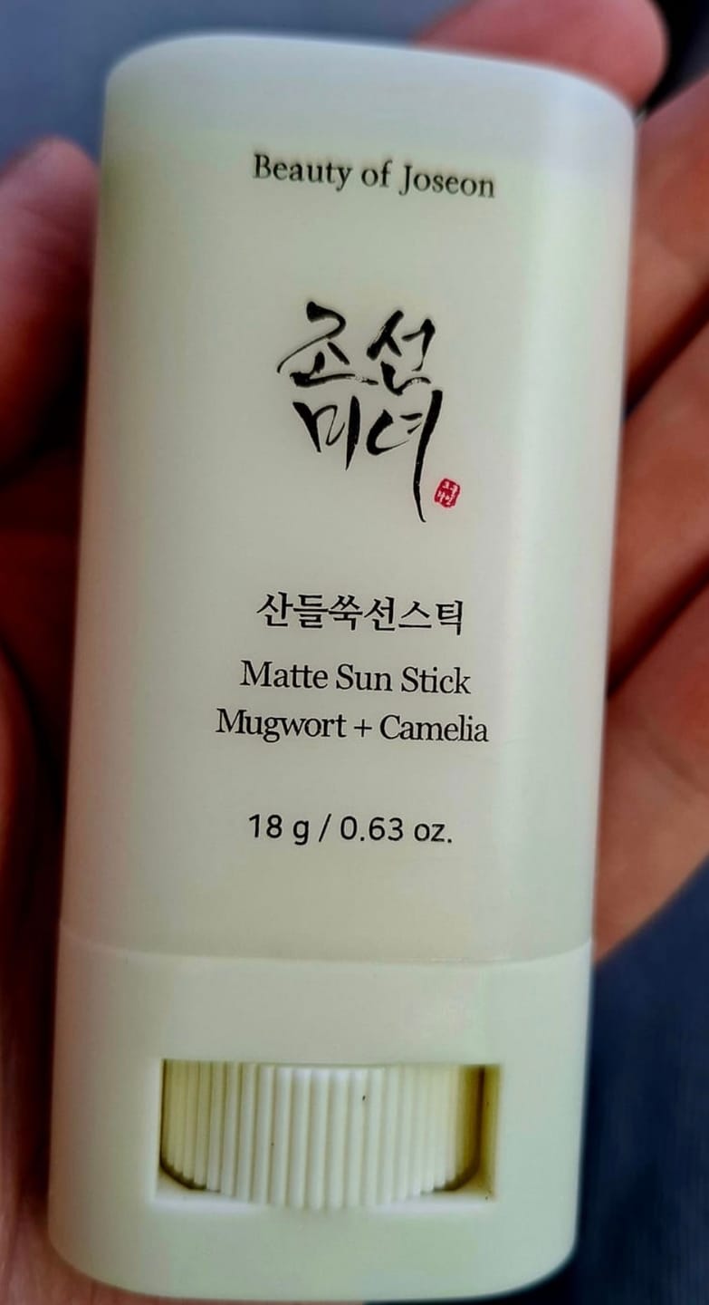 Customer photo review of Saules aizsargzīmulis Beauty of Joseon Matte Sun Stick: Mugwort + Camelia SPF50+