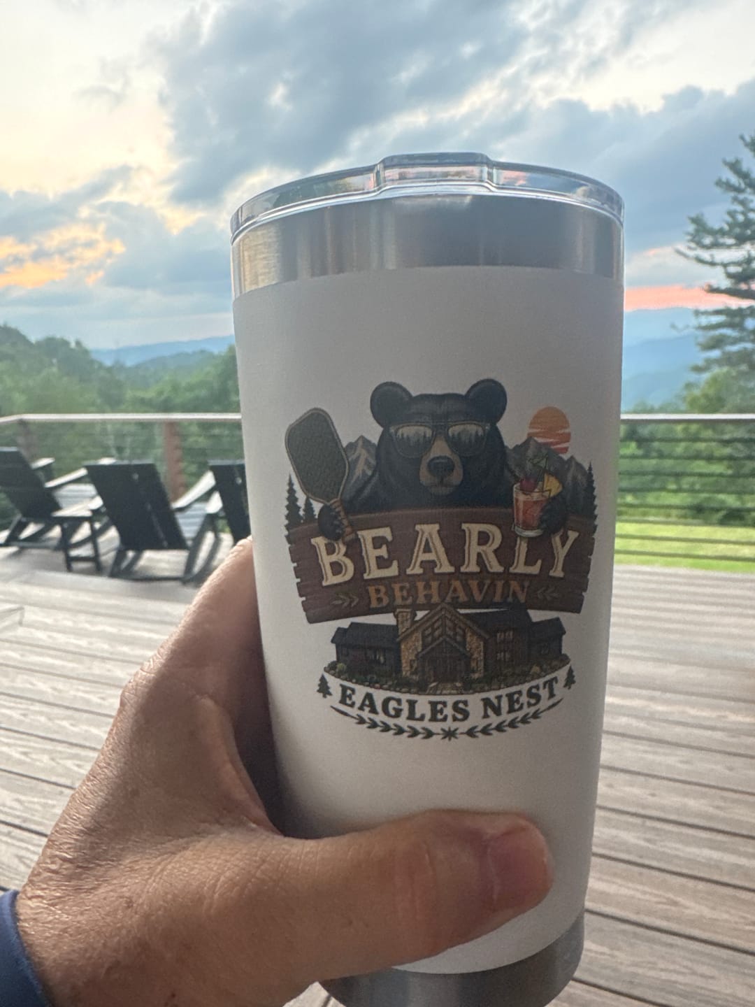 Customer photo review of (6 Pieces) Full Color UV Printed Tumbler | 20 oz