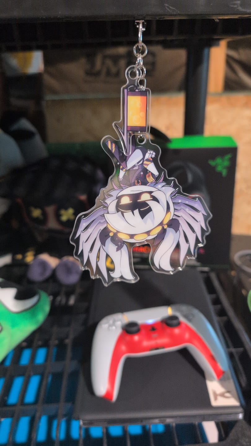 Customer photo review of J Hang Tail Keychain