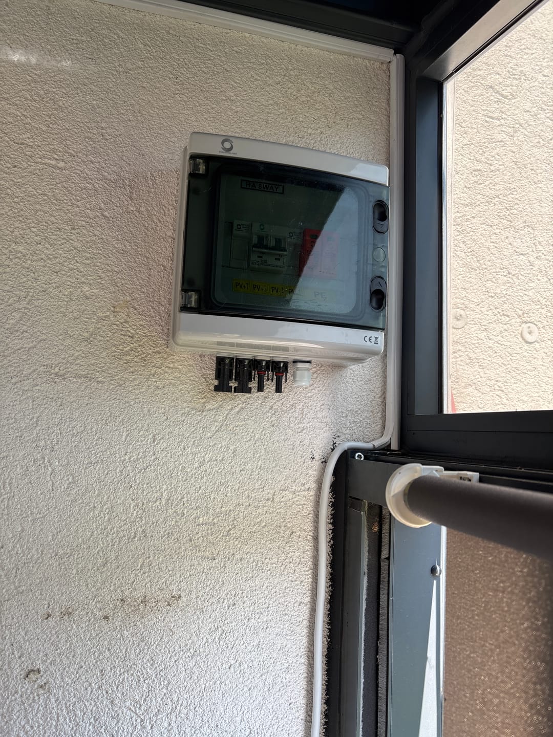 Customer photo review of Tablou sigurante pentru kiturile fotovoltaice 15A 500V cu un singur string