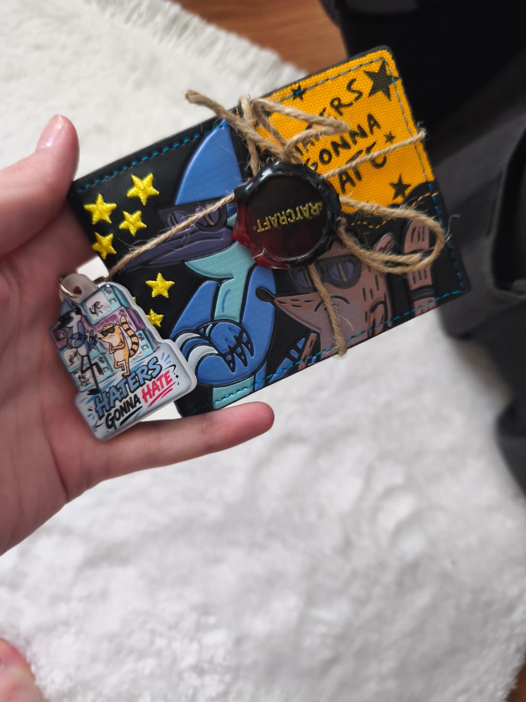 Customer photo review of Regular Show Cüzdan