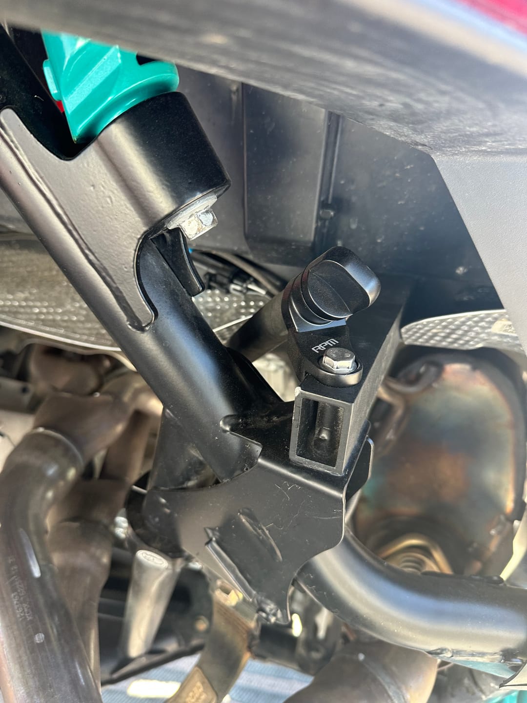 Customer photo review of RPM Polaris RZR Pro R Oil Filler Adapter Plate / Turbo Return