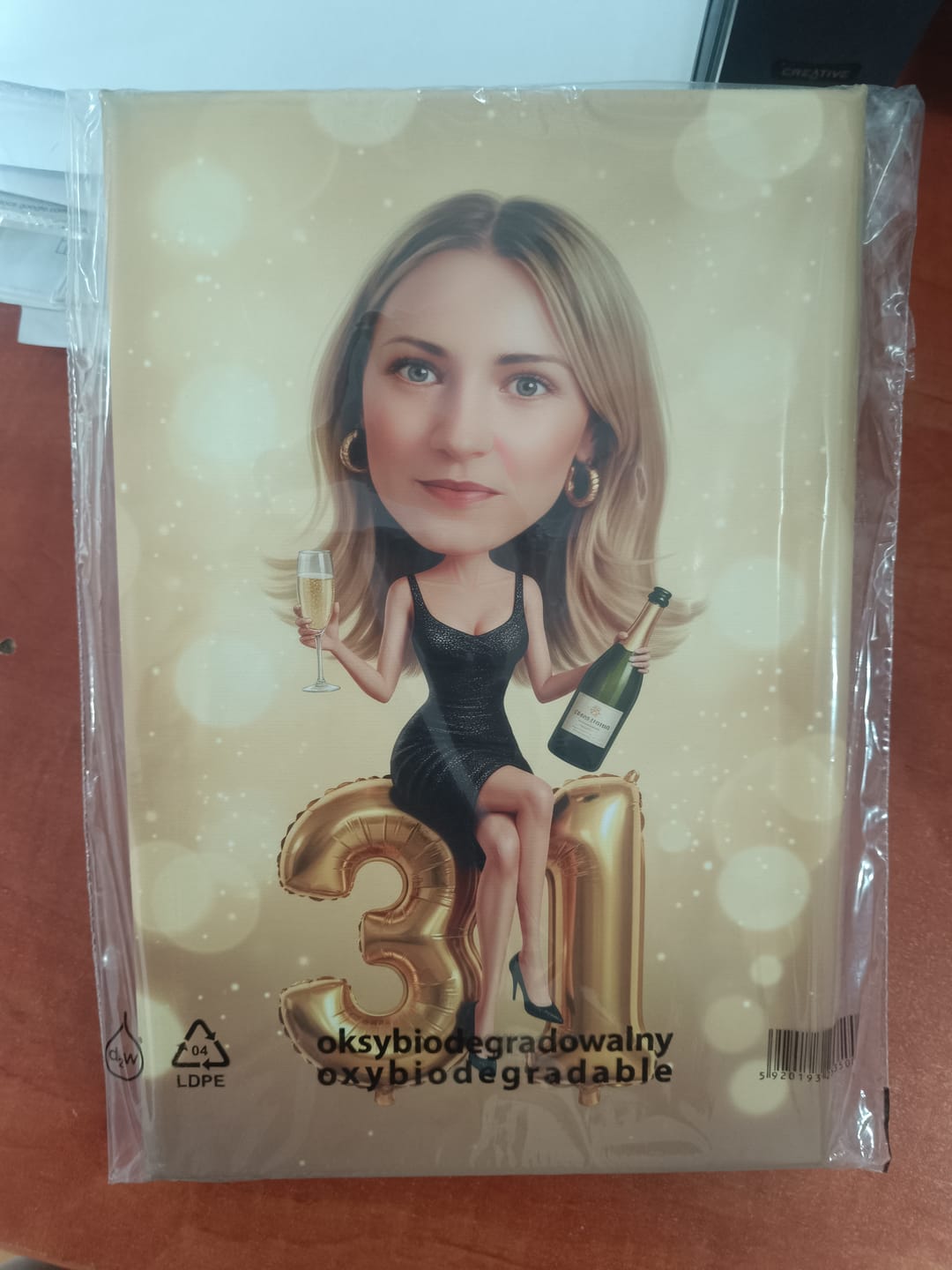 Customer photo review of Szampańskie Urodziny - Karykatura ze zdjęcia