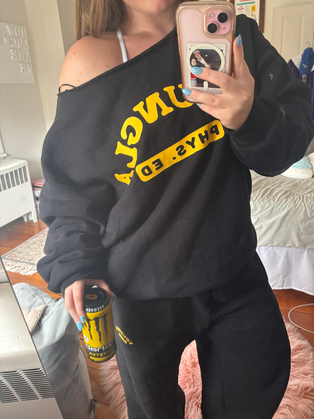 Customer photo review of W2241 - P.E. Rawcut Sweats