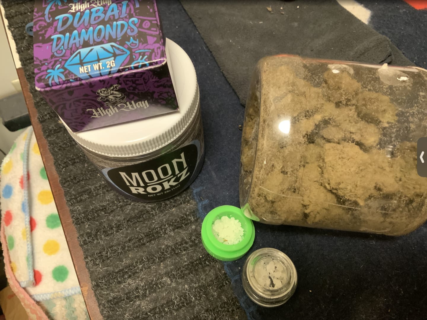 Customer photo review of Moonrocks 28 Grams