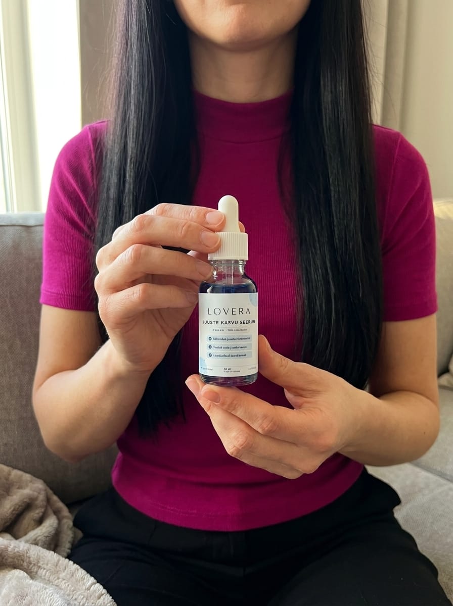 Customer photo review of Lovera naiste juuste hõrenemise vastane seerum