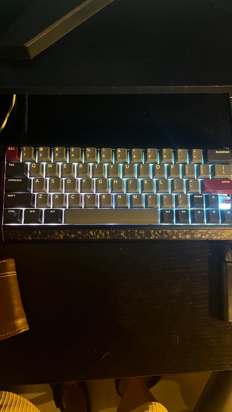 Customer photo review of IQUNIX EV63 Hall Effect Keyboard