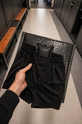 Customer photo review of 100% Cotton Fertility Cooling Sauna Briefs
