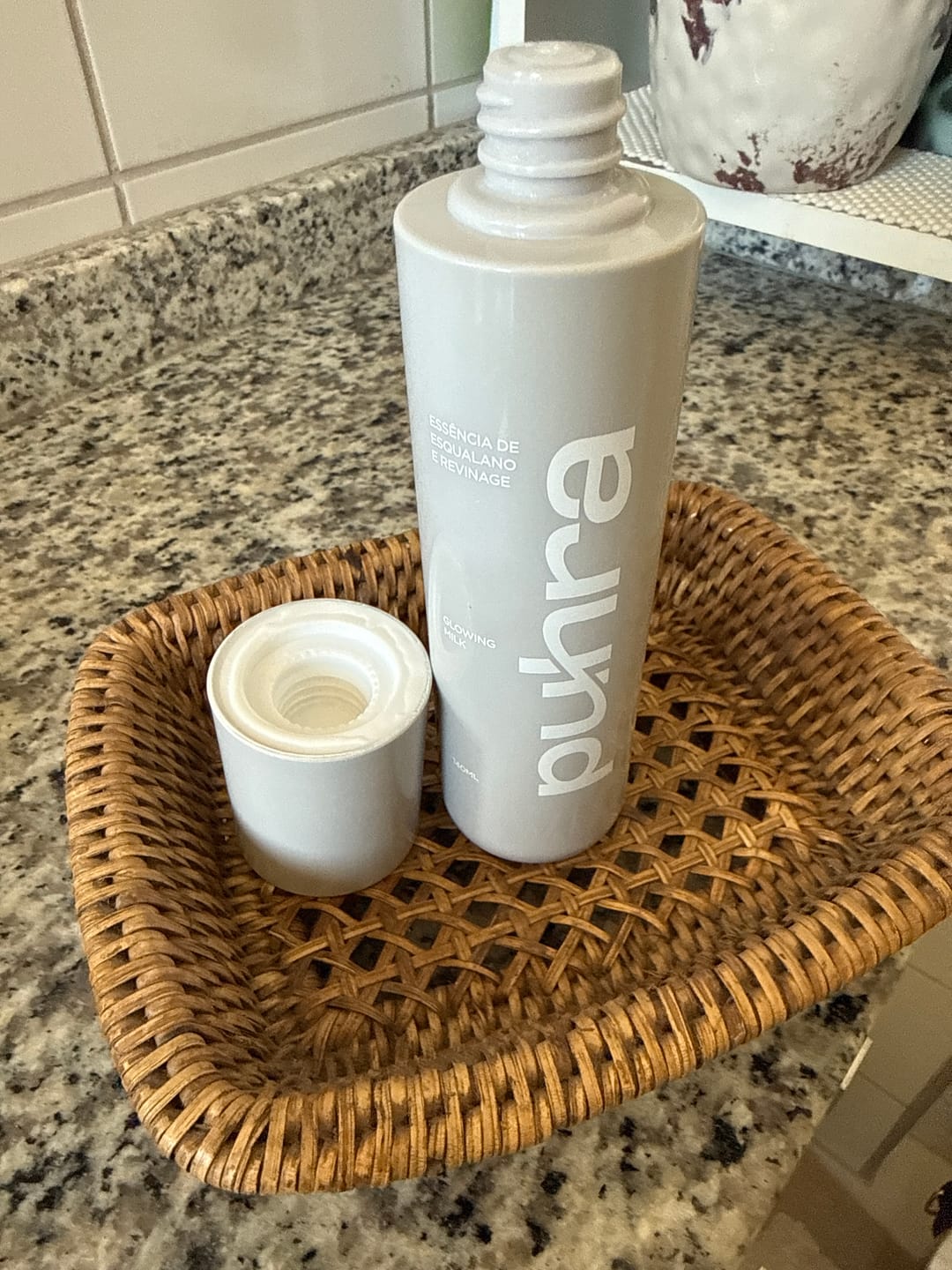 Customer photo review of GLOWING MILK