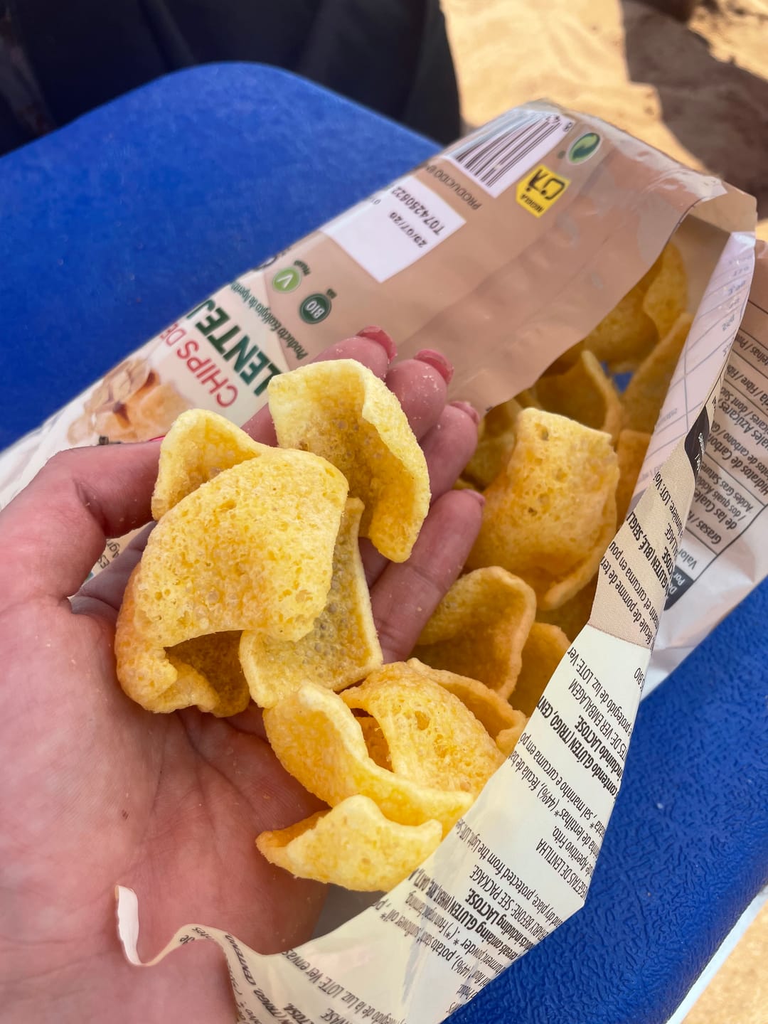 Customer photo review of Chips de Lenteja 65g Bio