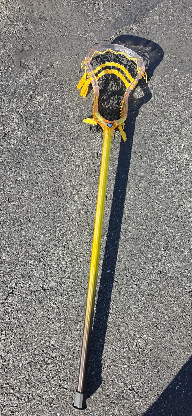 Customer photo review of Titanium 7X Lacrosse Shaft