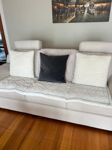 Customer photo review of Cosy Couch - Couch Cover