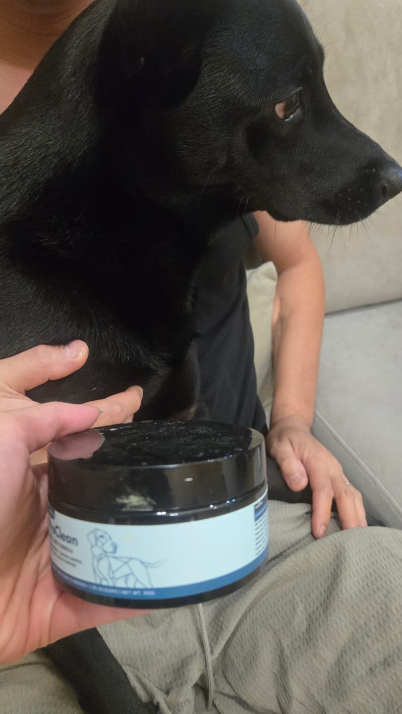 Customer photo review of ProClean™狗狗天然潔牙護齒配方