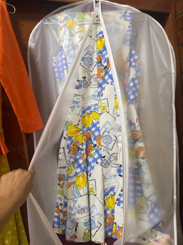Customer photo review of Julieta Sleeveless A-Line Dress