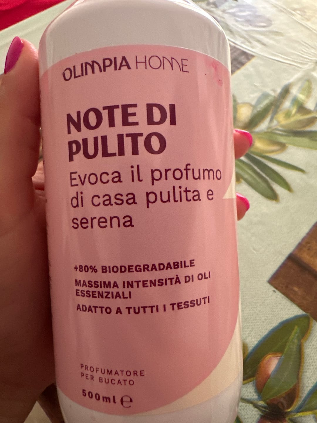 Customer photo review of Note di Pulito - Evoca il Profumo di Casa Pulita e Serena