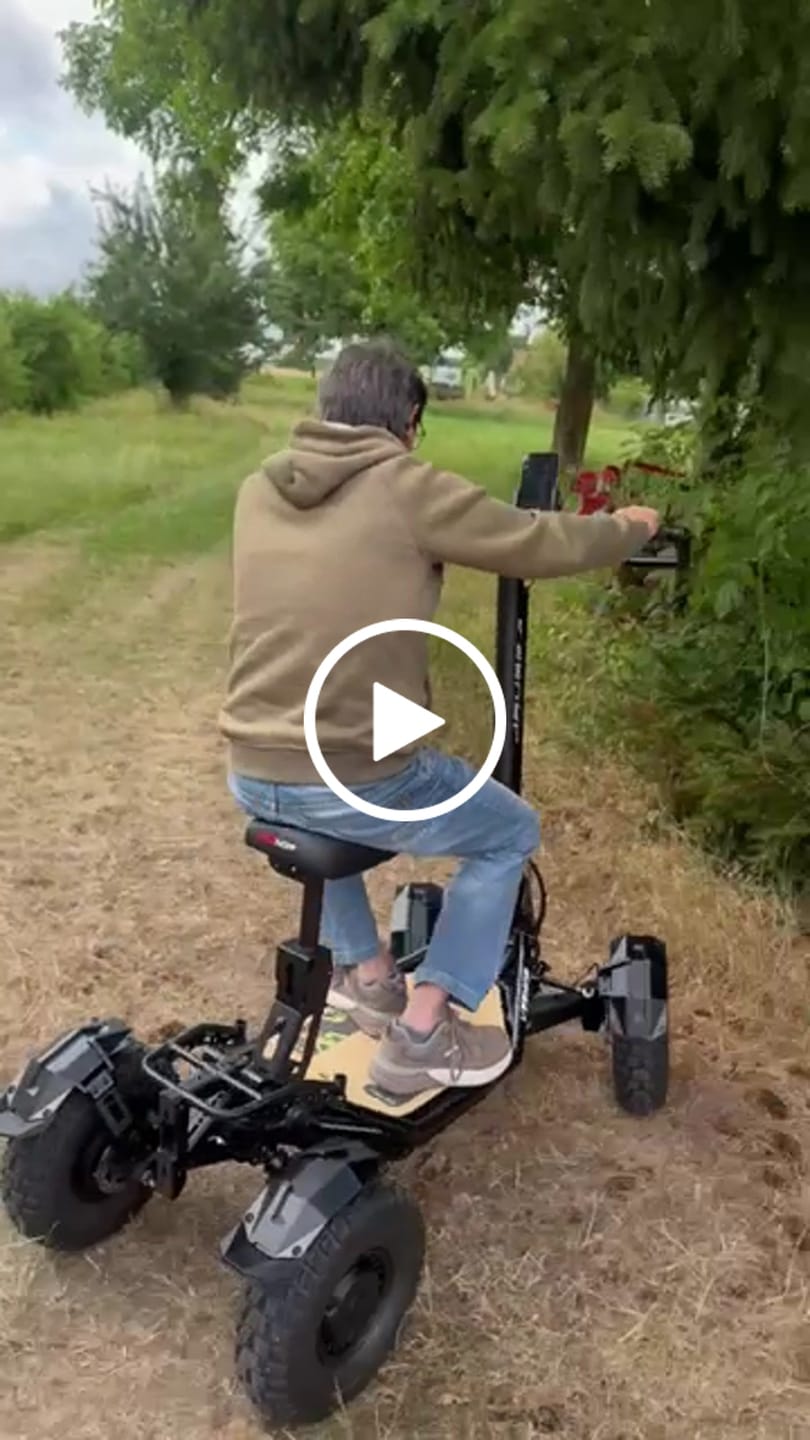 Customer video review of Garde boue pour trottinette Veehop
