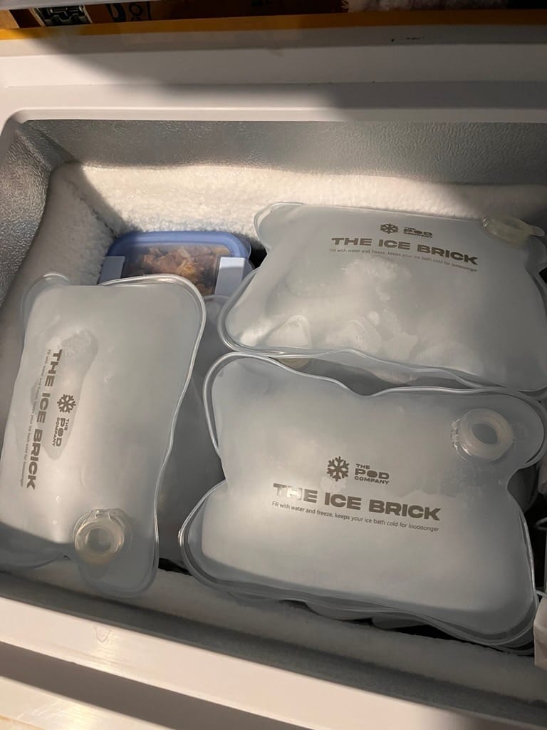 Customer photo review of The Ice Brick