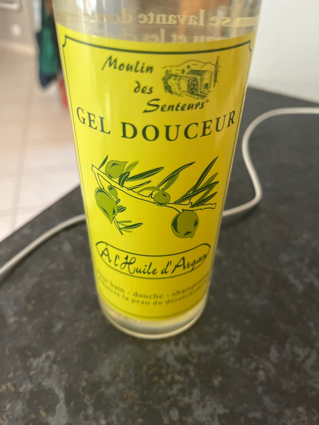 Customer photo review of Gel Douche à l'Huile d'Argan