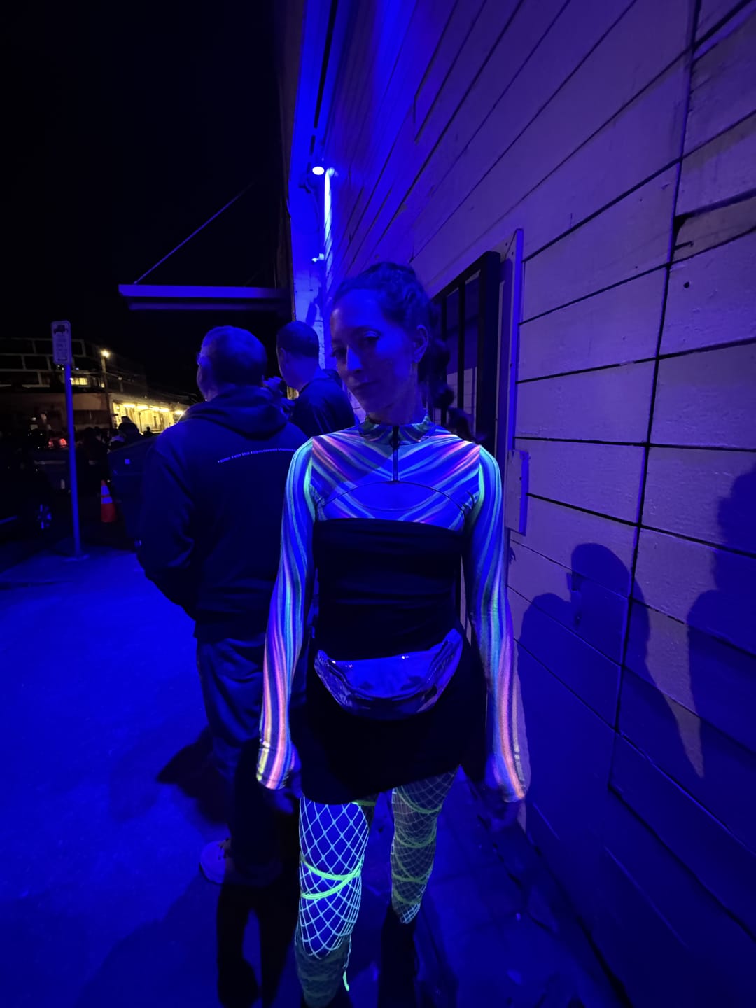 Customer photo review of Rainbow Reflection Long Sleeve Bodysuit