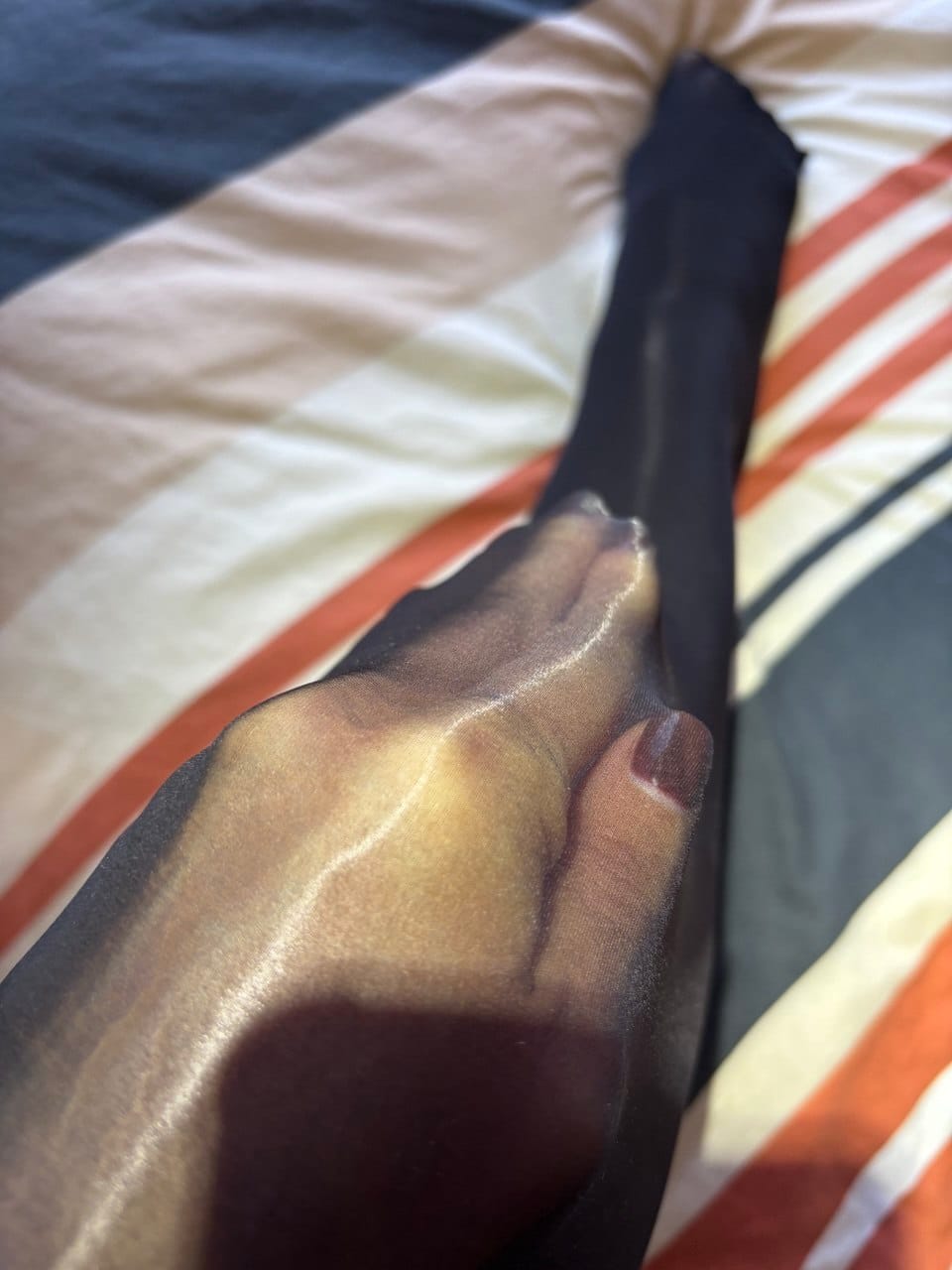 Customer photo review of Ultra-Sheer 8D Catsuit with Dual Zips