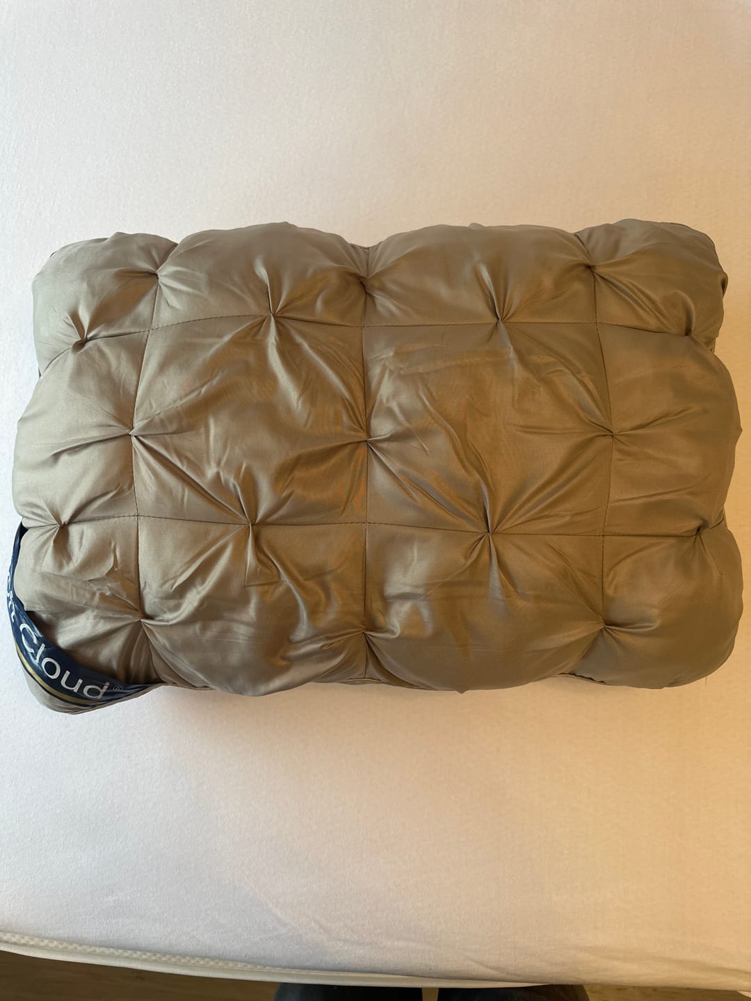 Customer photo review of SoftCloud® Kissen – Hypoallergenes Premium Komfortkissen