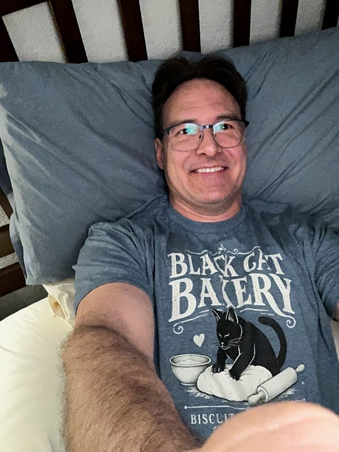 Customer photo review of BC Bakery Tee