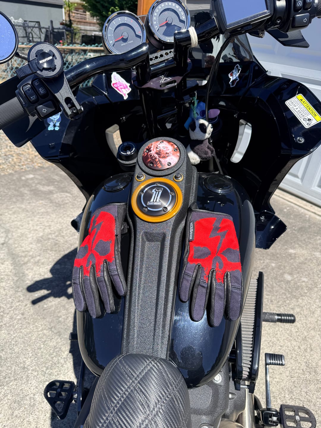 Customer photo review of OG MX GLOVES RED