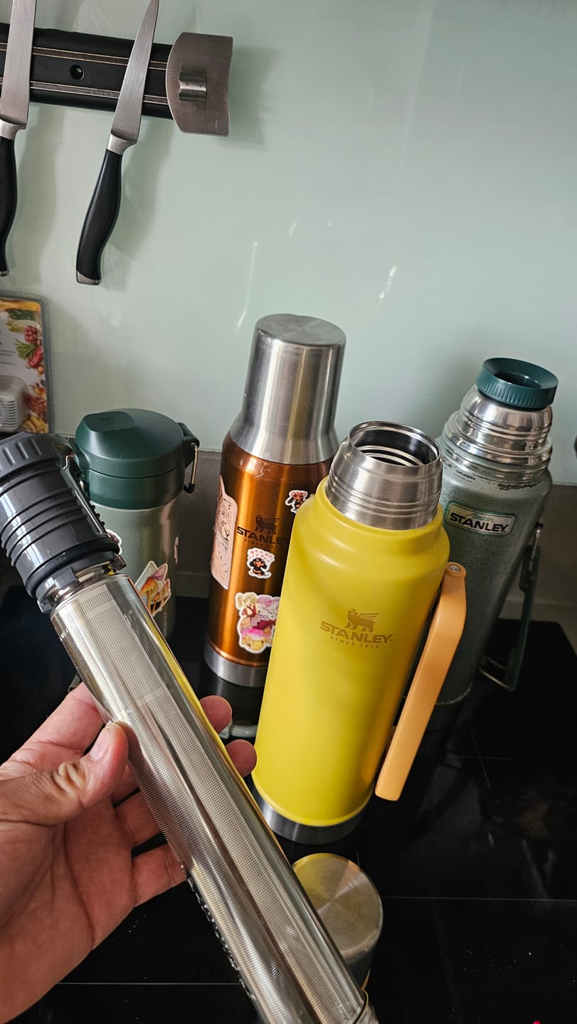 Customer photo review of Infusor Hierba Stanley Largo