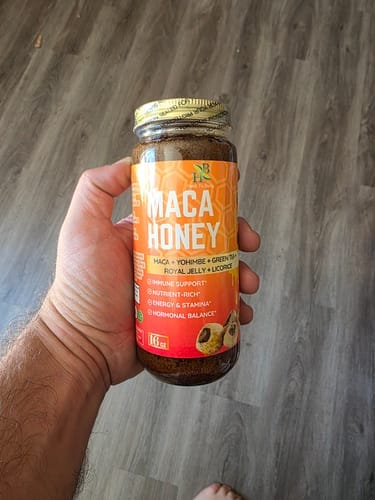 Customer photo review of Natural Maca Honey