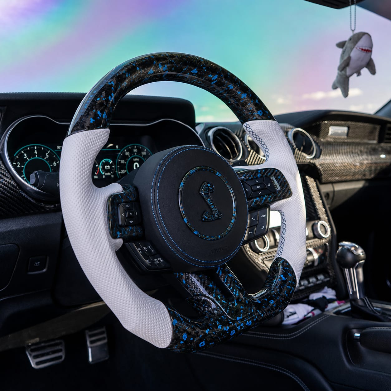 Customer photo review of 2018-2023 S550 Ford Mustang Steering Wheel