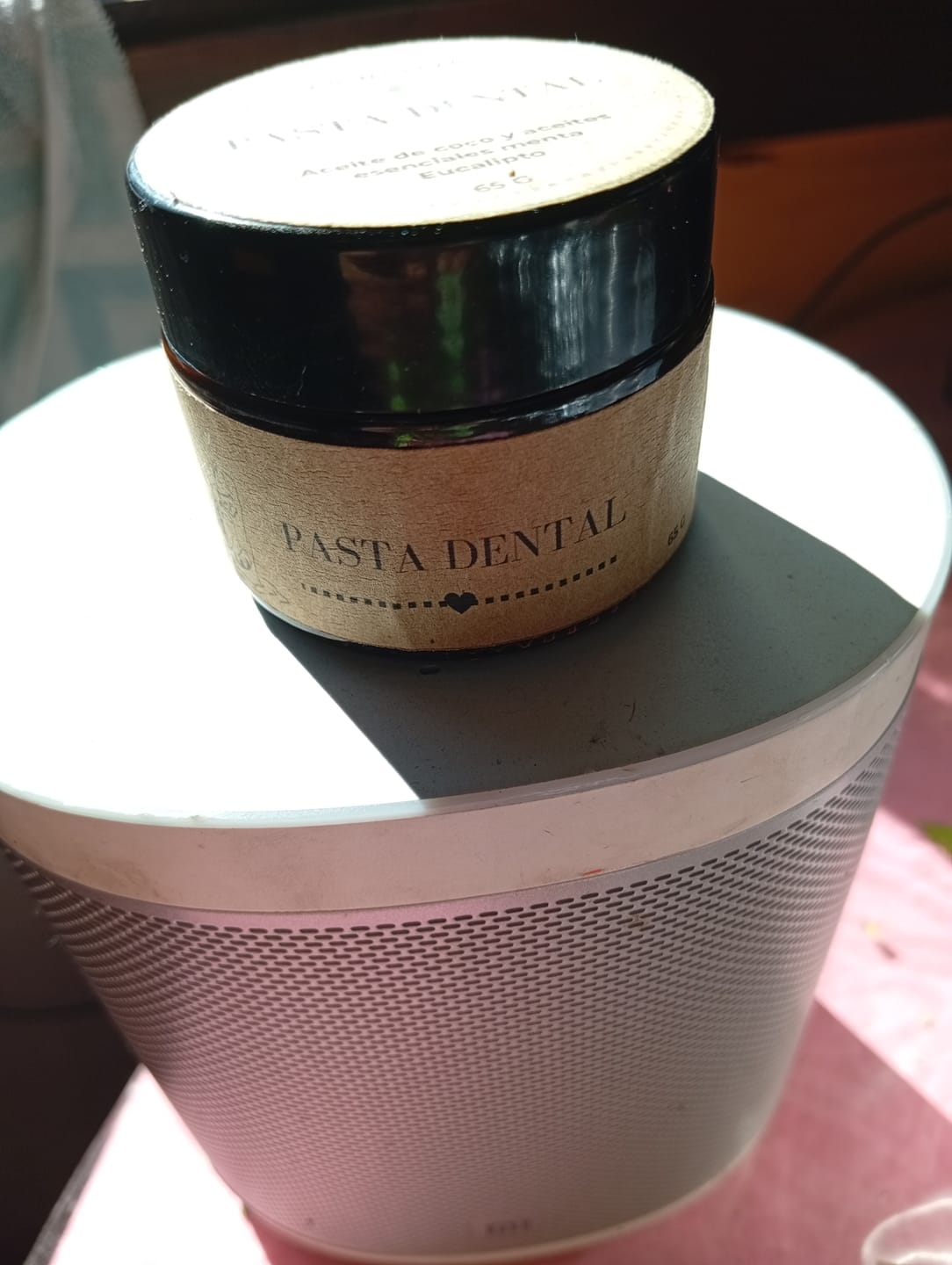 Customer photo review of Pasta de dientes natural
