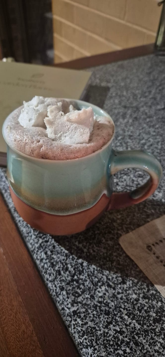 Customer photo review of Bone Broth Cacao Blend