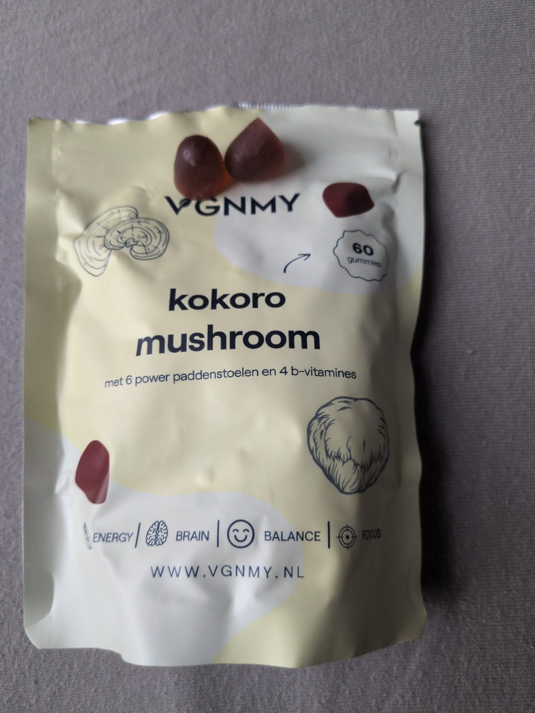 Customer photo review of Mushroom Gummies | Rebranding Sale