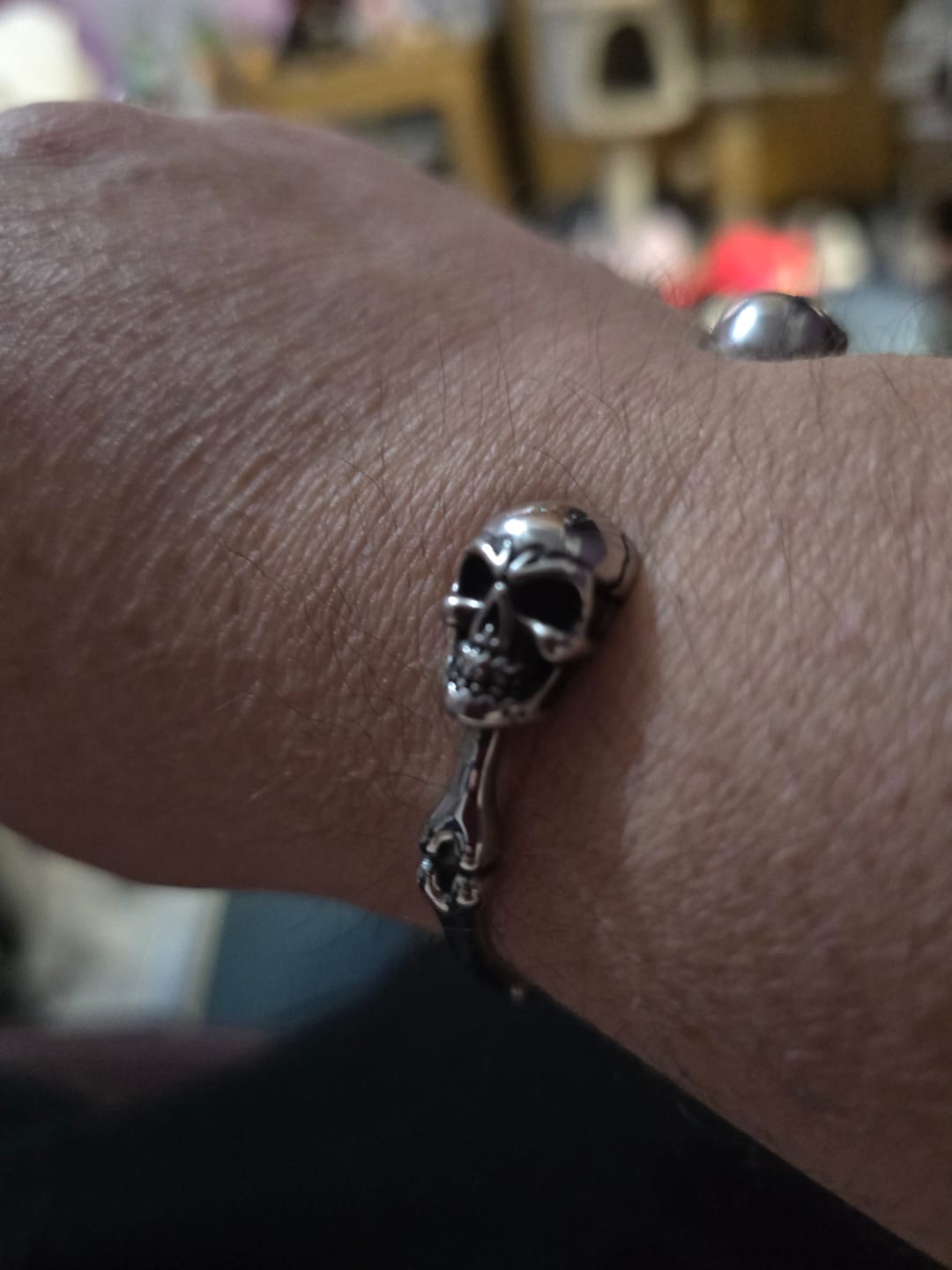 Customer photo review of SKULLED.