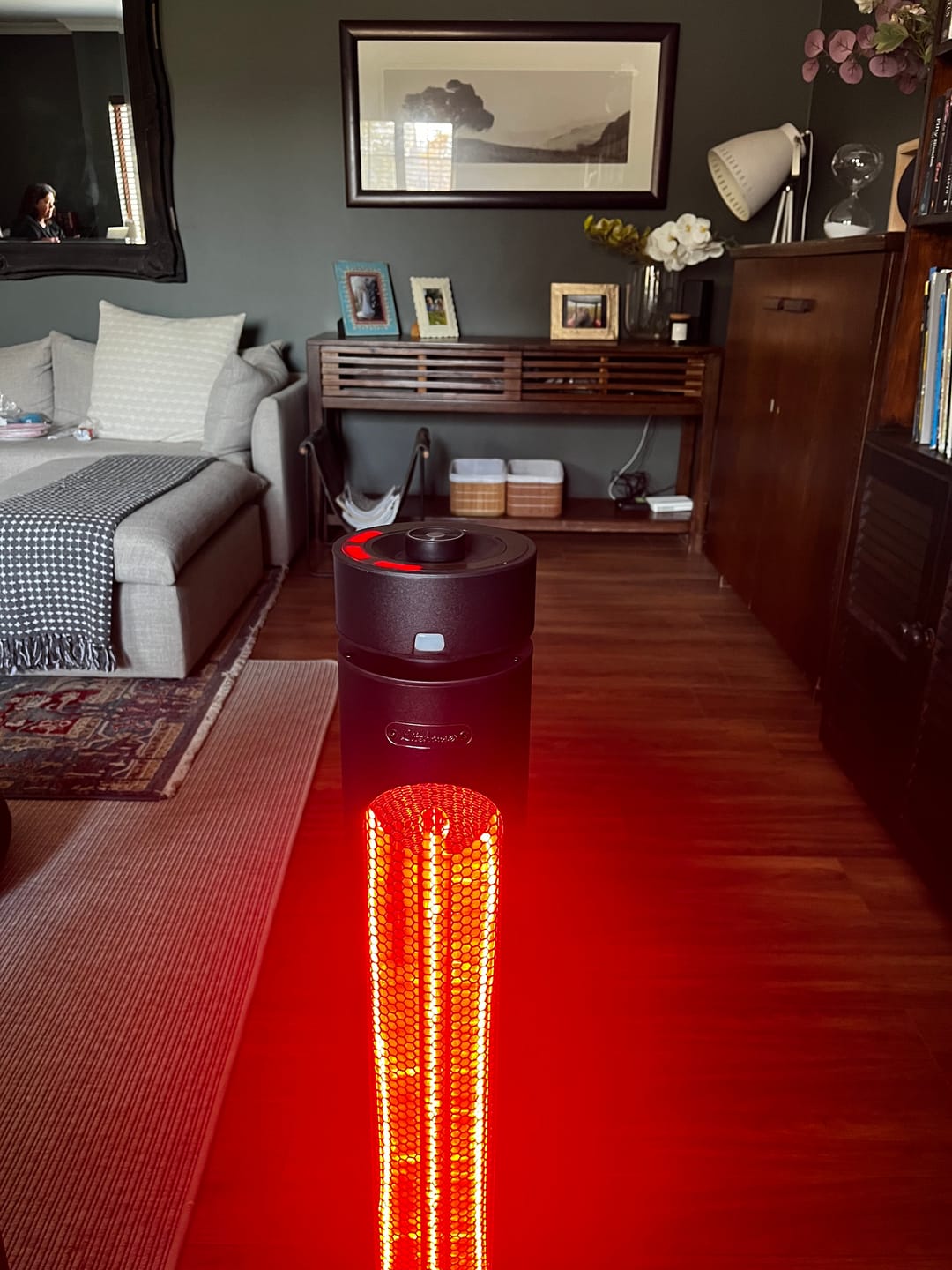 Customer photo review of Indoor & Outdoor Infrared Heater