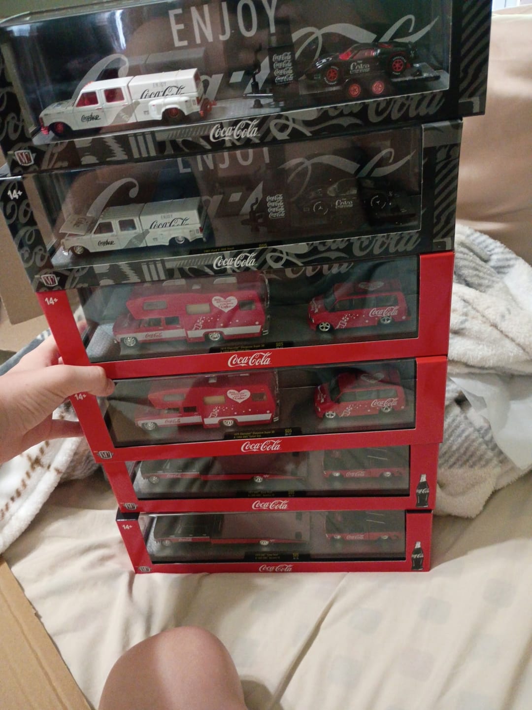 Customer photo review of (Preorder) M2 Machines 1:64 Auto-Haulers Coca-Cola Release S05 Assortment