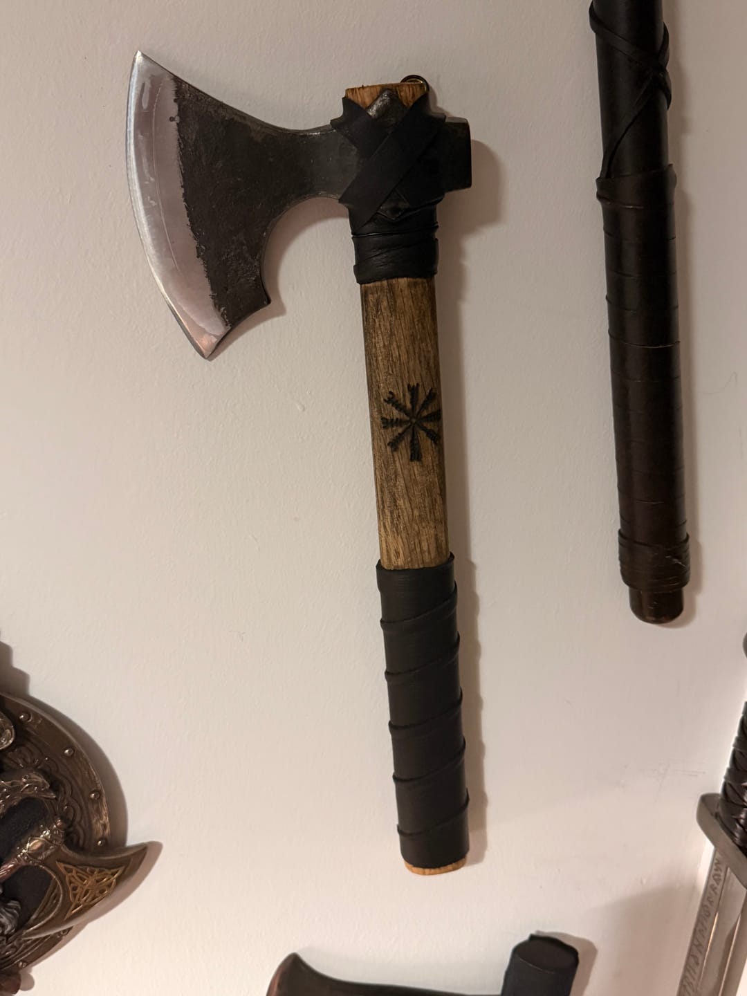 Customer photo review of Helm of Awe Bearded Axe
